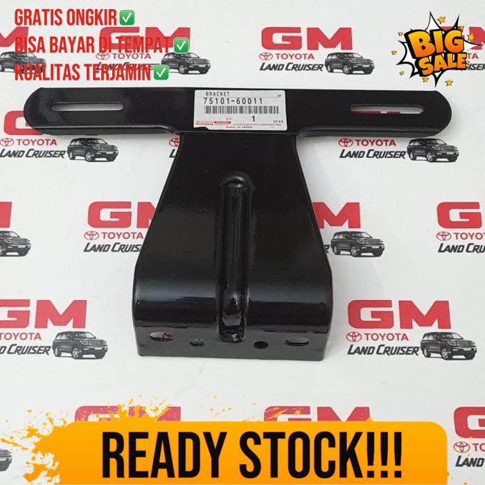 Dudukan Plat Nomor Hardtop Fj40 Bj40 Orisinil 75101-60011