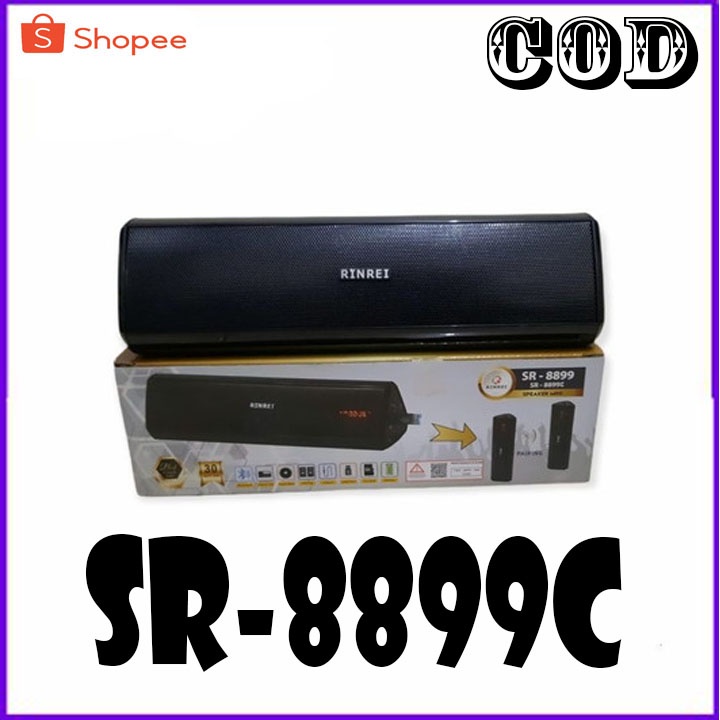 Rinrei SR-8899C Speaker Bluetooth Xtra Bass BERGARANSI RESMI 1 TAHUN MANTAP