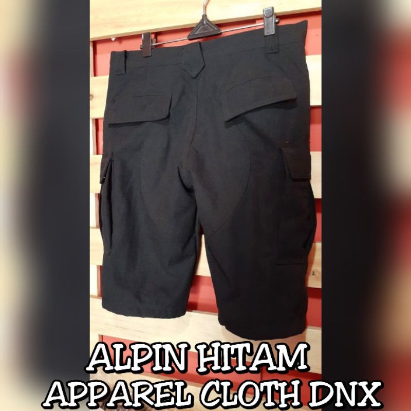 CELANA ALPIN PENDEK MERAH HITAM BELANG LORENG ARMY, CELANA CARGO GUNUNG