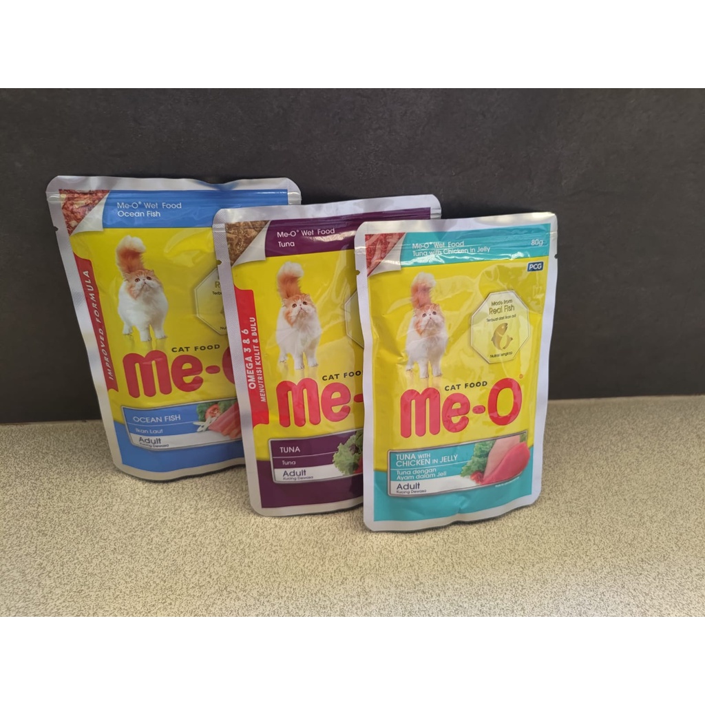 MeO Pouch Adult Cat Wet Food 80gr