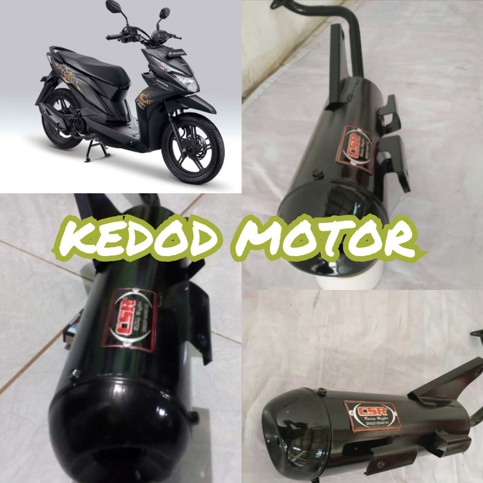Knalpot Racing Model Standar Honda Beat Street
