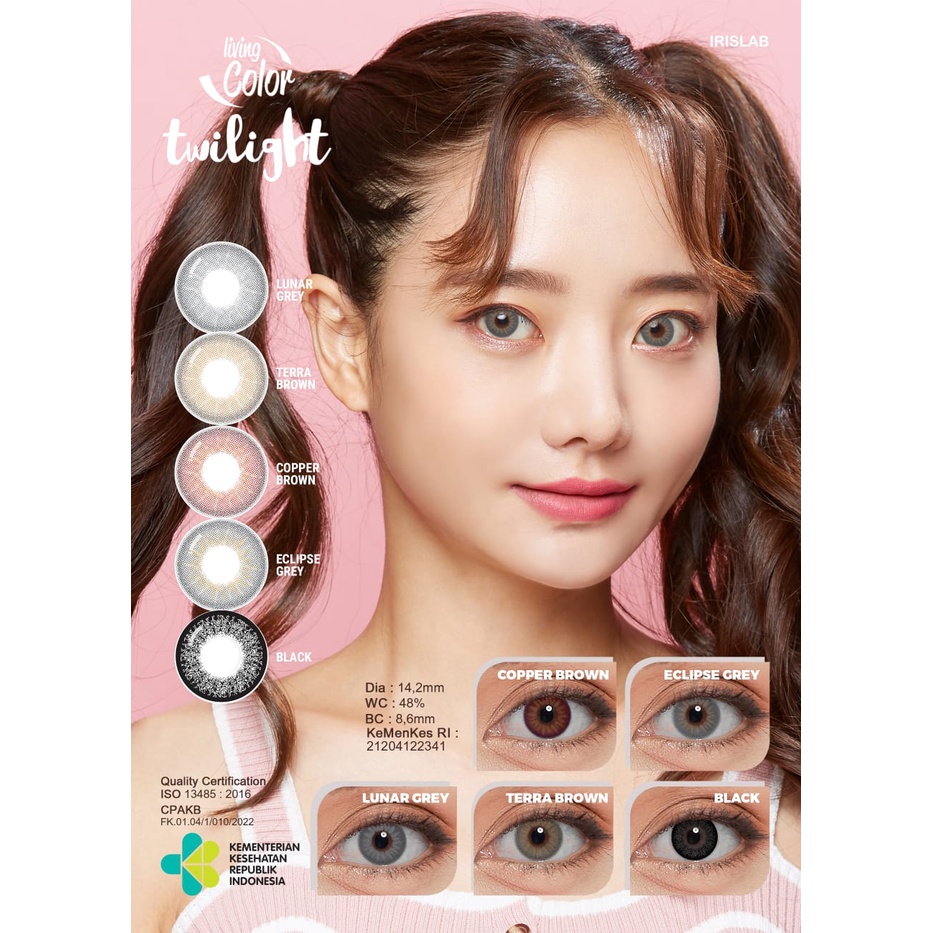 SOFTLENS LIVING COLOR TWILIGHT BY IRISLAB (NORMAL)