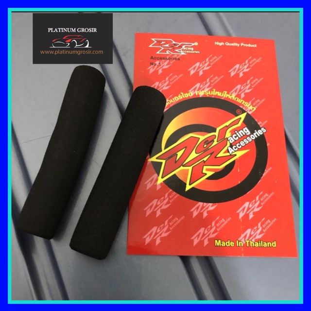 Busa handle rem DER Racing atau Brembo / merk lain hitam dan karet handle rem