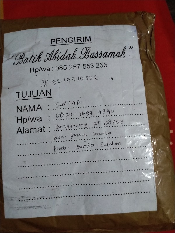 Batik Solo Modern Sarimbit Kemeja Dan Top Batwing Lilit Manual