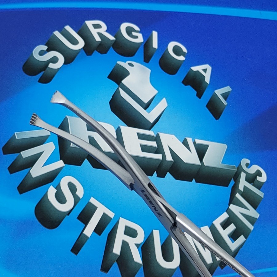 Alat Medis Alkes White Tonsil Seizing Forceps| Renz Surgical|Gunting Operasi|Gunting Dokter