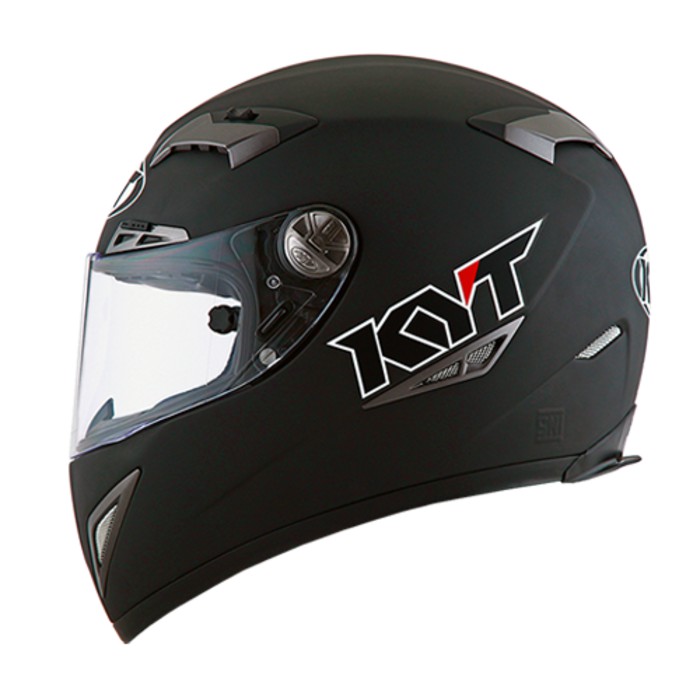 HELM KYT C5 Solid Black Matt / KYT C5 TITANIO SOLID BK MATT / FULL FACE