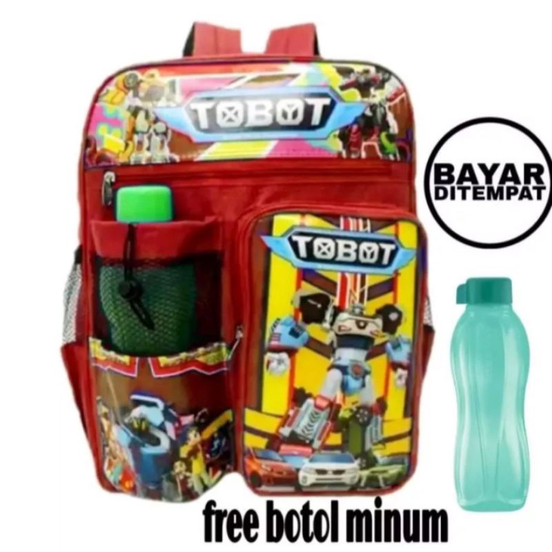 TAS RANSEL ANAK SD &amp; TK, BERHADIAH BOTOL MINUM