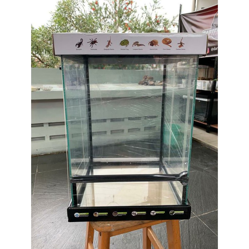 Reptizoo Terrarium DARTFROG Kodok chameleon reptil