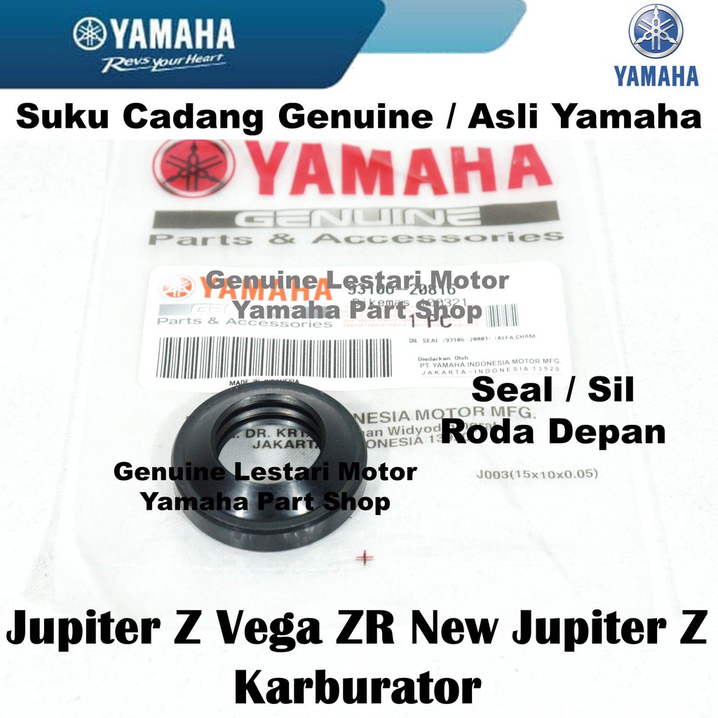 Seal Sil Oil Roda Depan Vega ZR Jupiter Z New JupiterZ 115 Asli Yamaha Surabaya