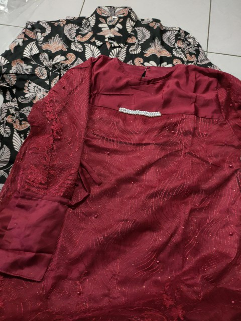 Couple Batik Terbaru • Sarimbit Batik • Couple Keluarga • Seragam Batik • Saroja Batik Fashion 787