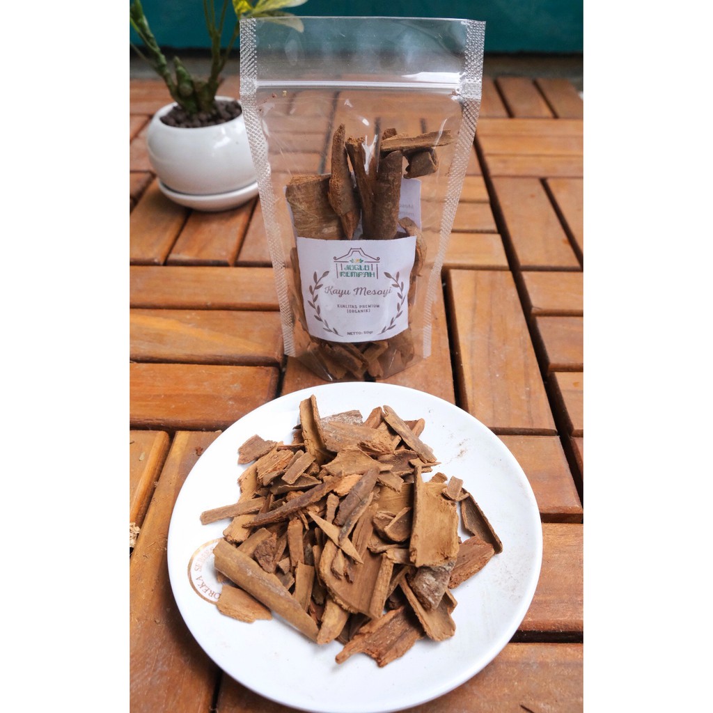 

Kulit Kayu Mesoyi Misohi Misoyi Kering Premium ( Organik ) - 50 gram