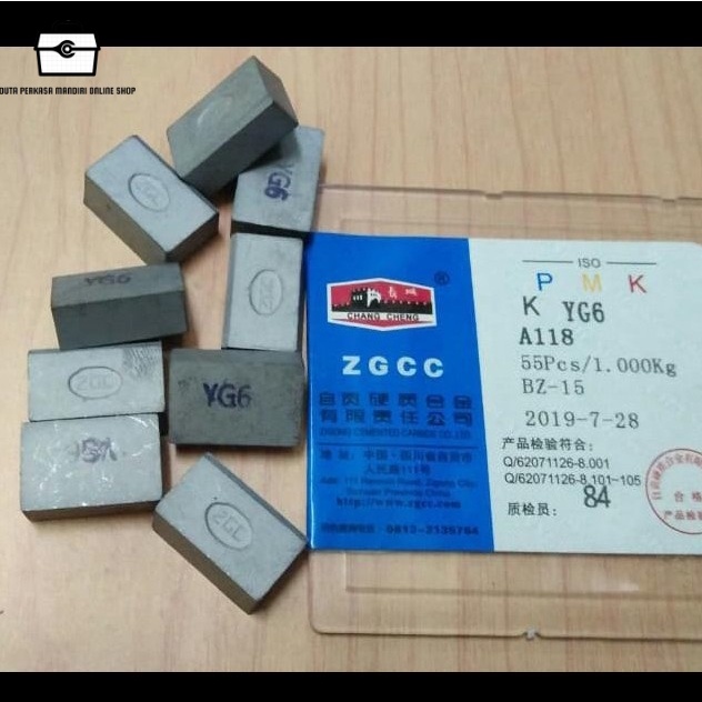 DTA Perkasa - Cemented Carbide / Mata Widia / Batu Widia / Betel Widia A118 A 118