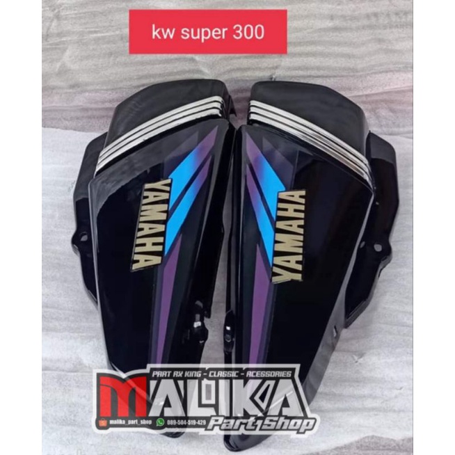 COVER BOX AKI BOX ACCU TEMPONG KEMPONGAN AKI YAMAHA RX KING RX SERIES RX-KING 135 HITAM 2002