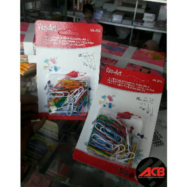 

Paper Clip Warna / Penjepit Kertas Warna