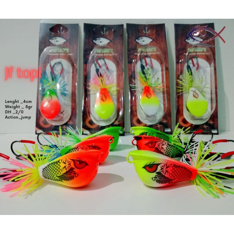 jump frog topi DVD lure