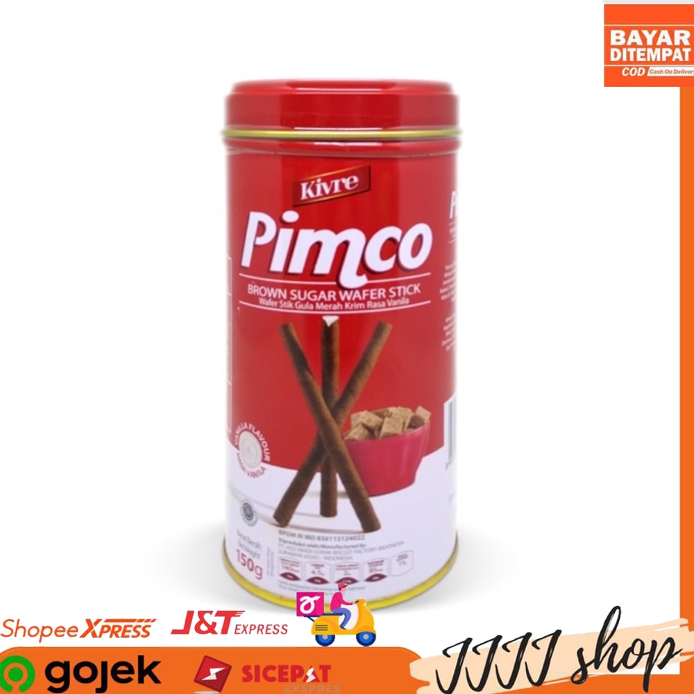 

Kivre Pimco Brown Sugar Biskuit Cemilan Snack Wafer Stick