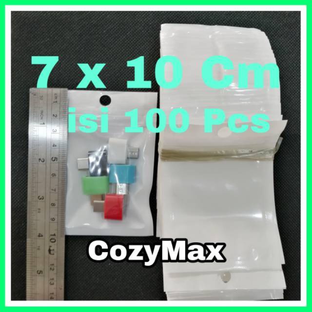 Plastik Klip Ziplock 7x10 Cm isi 100 Pcs