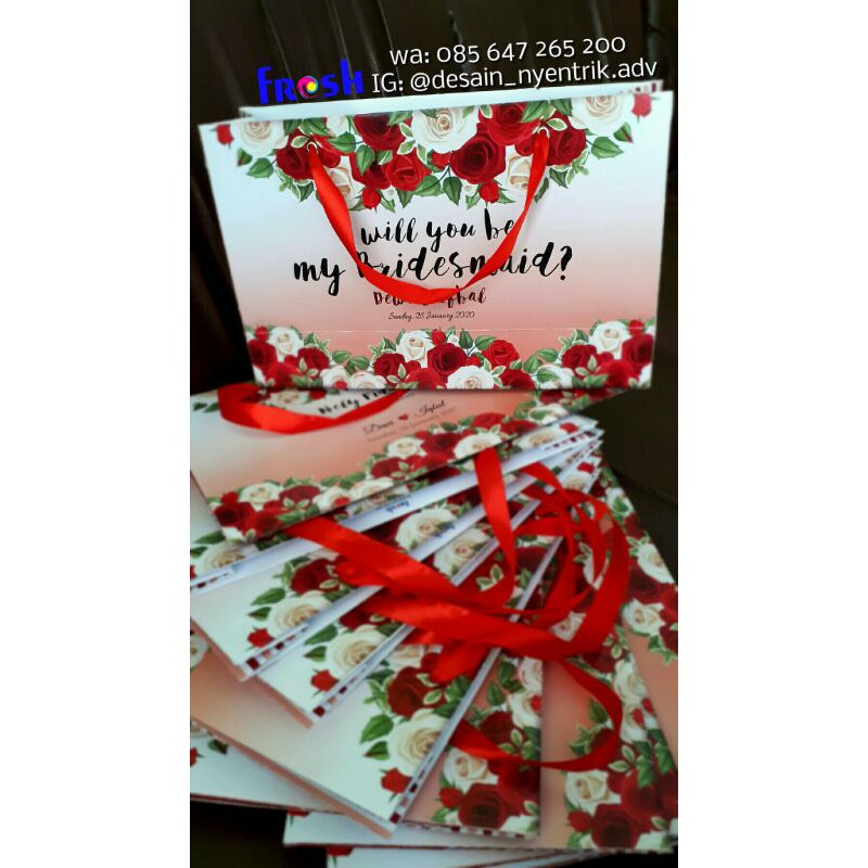 

PAPERBAG BRIDESMAID CUSTOM NAMA