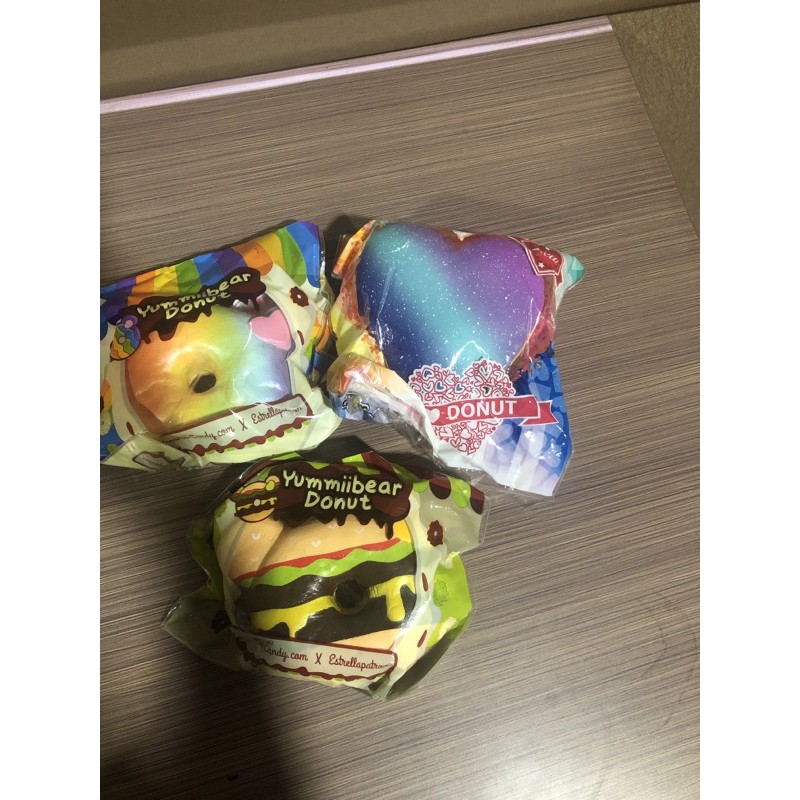 Yummiibear donut by creamiicandy squishy licensed rare