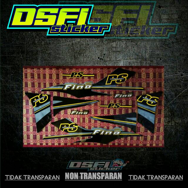 Striping fino karbu
