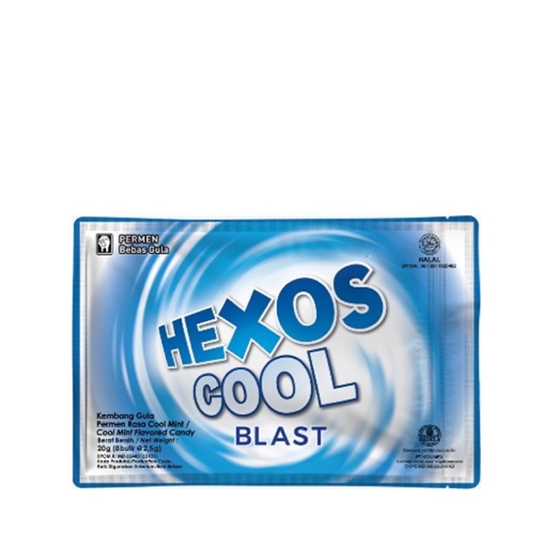 Hexos Permen Cool Blast 20 gr