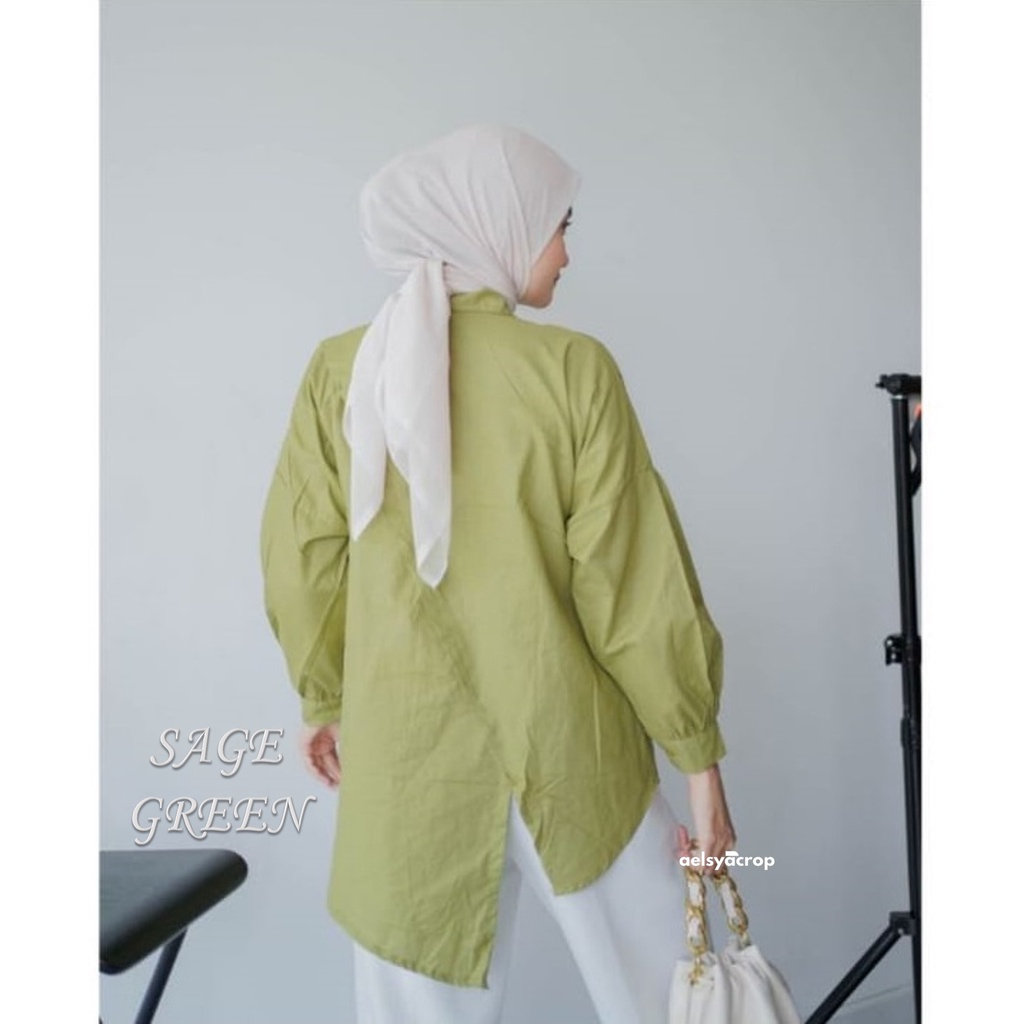 Audry Nelka Basic Shirt Linen Oversize