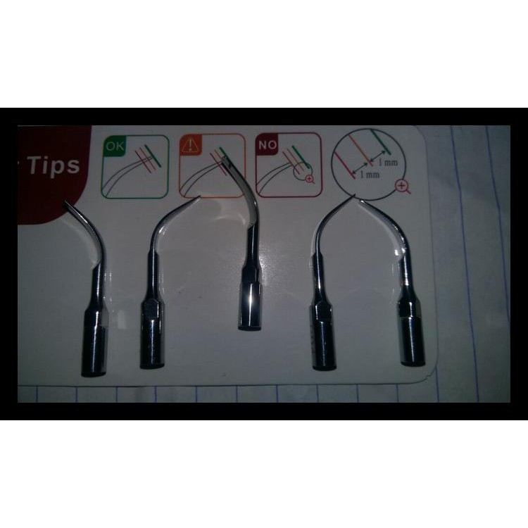 TIPS SCALER ULTRASONIC ( PEMBERSIH KARANG GIGI )