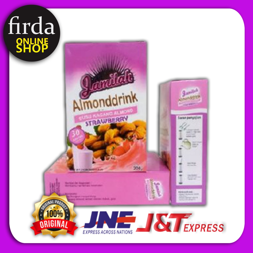 

SUSU ALMONDDRINK JAMILAH / SUSU ALMONDDRINK / SUSU ASI / SUSU KACANG ALMOND / SUSU ALMOND STRAWBERRY