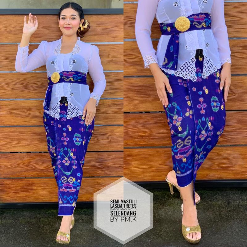 Kamen endek semi mastuli // Kamen endek semi mastuli Tretes emas set selendang // Kamen endek semi m