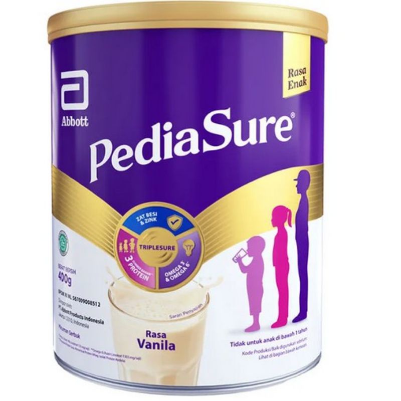pediasuere 400gram / susu pediasure triplesure system / pediasure triplesure / susu pediasure