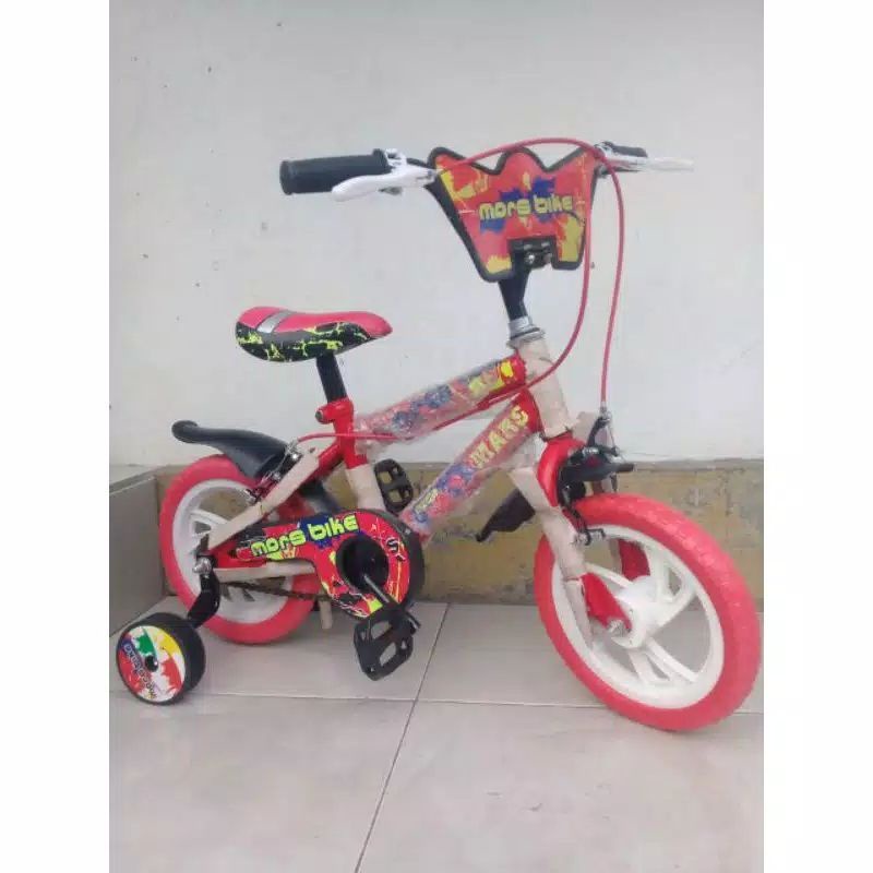 SEPEDA ANAK BMX 12 INCH MARSBIKE BAN BUSA EVA SNI / SEPEDAH ANAK / SEPEDA ANAK-ANAK / SEPEDA ANAK RO