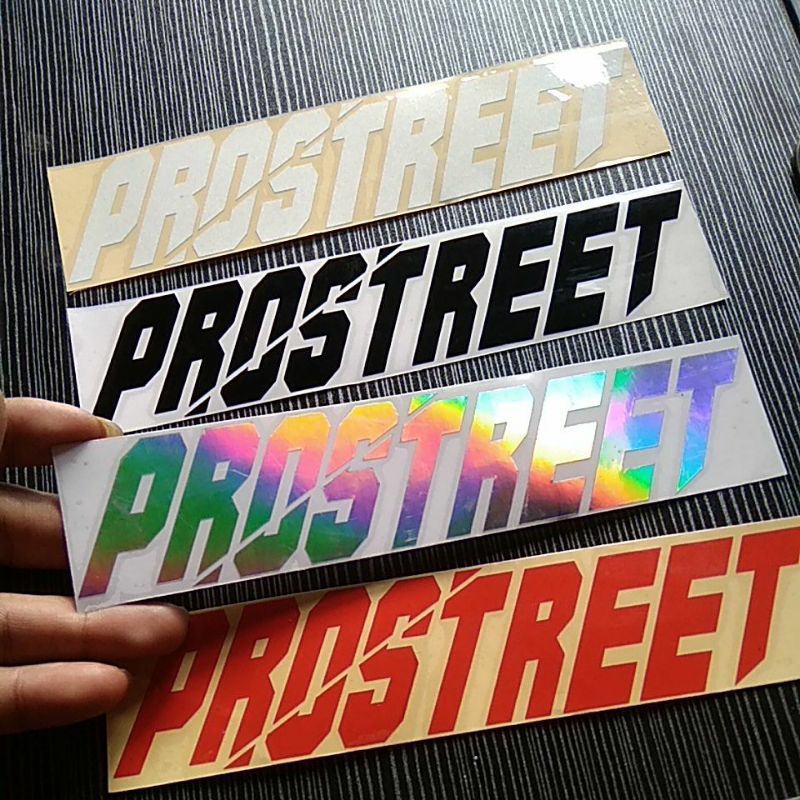 STICKER PROSTREET STIKER MOTOR MOBIL CUTTING