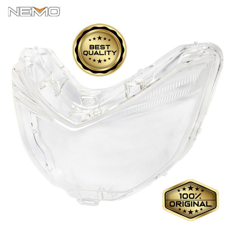 mika lampu depan n max old bening