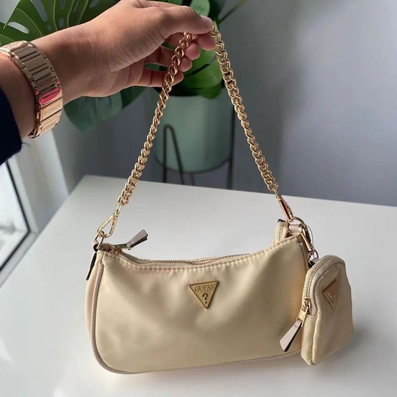 GUESSS Paris Shoulder Bag with Purse