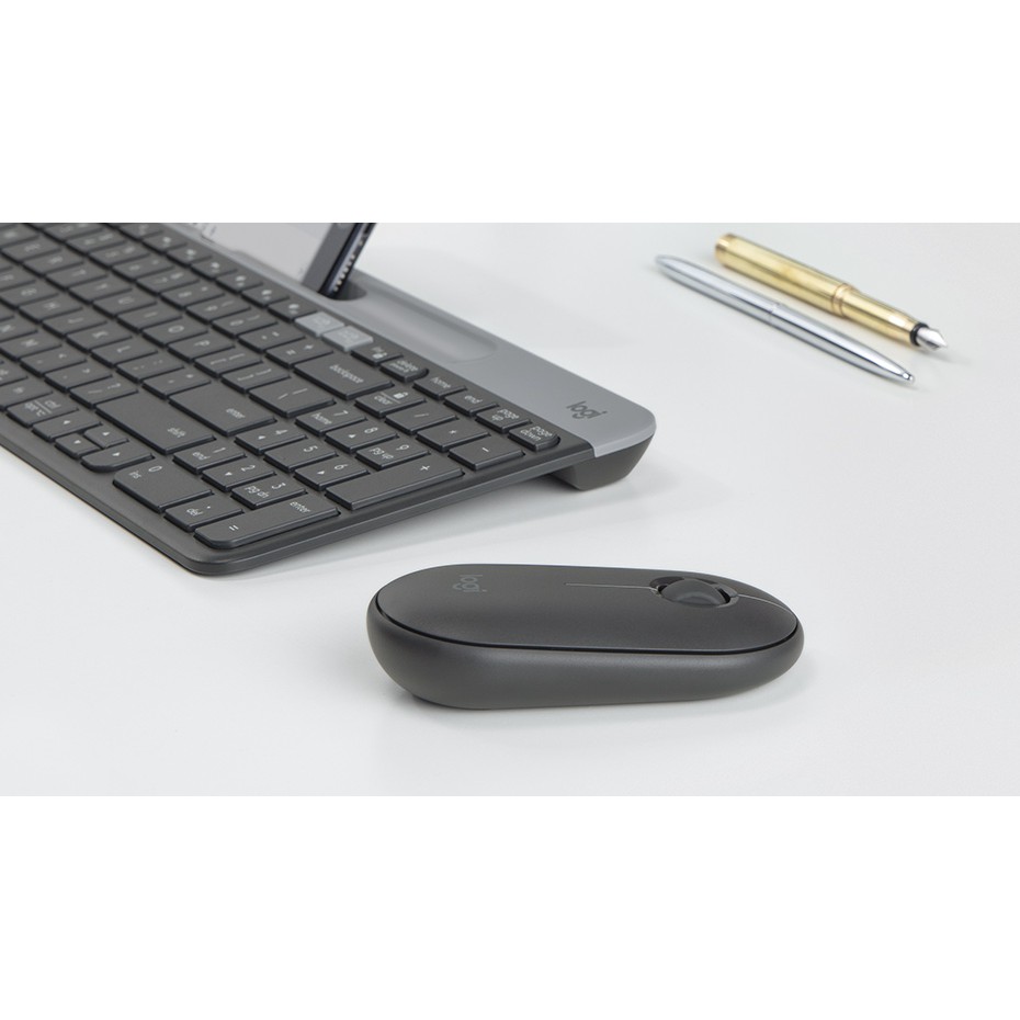 Logitech Mouse Wireless Bluetooth Pebble - M350