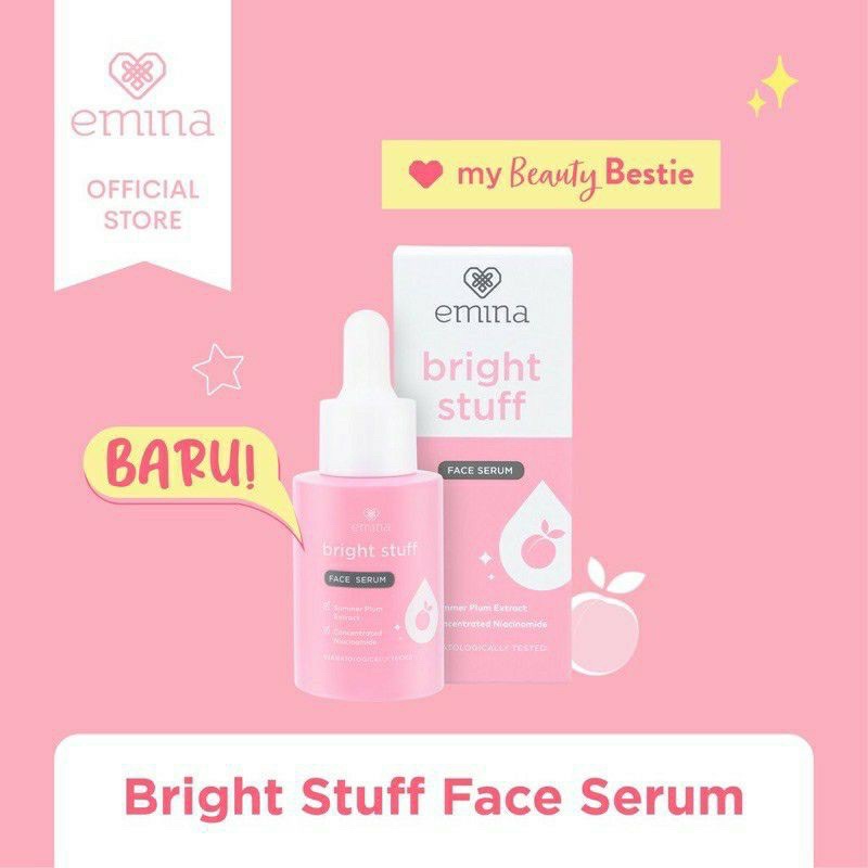 EMINA BRIGHT STUFF FACE SERUM |SERUM EMINA