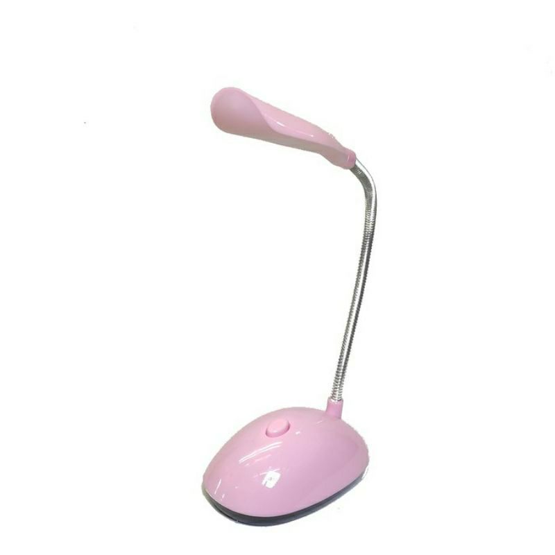 Lampu LED meja belajar mini elastis lampu kamar tidur malam portable tanpa kabel