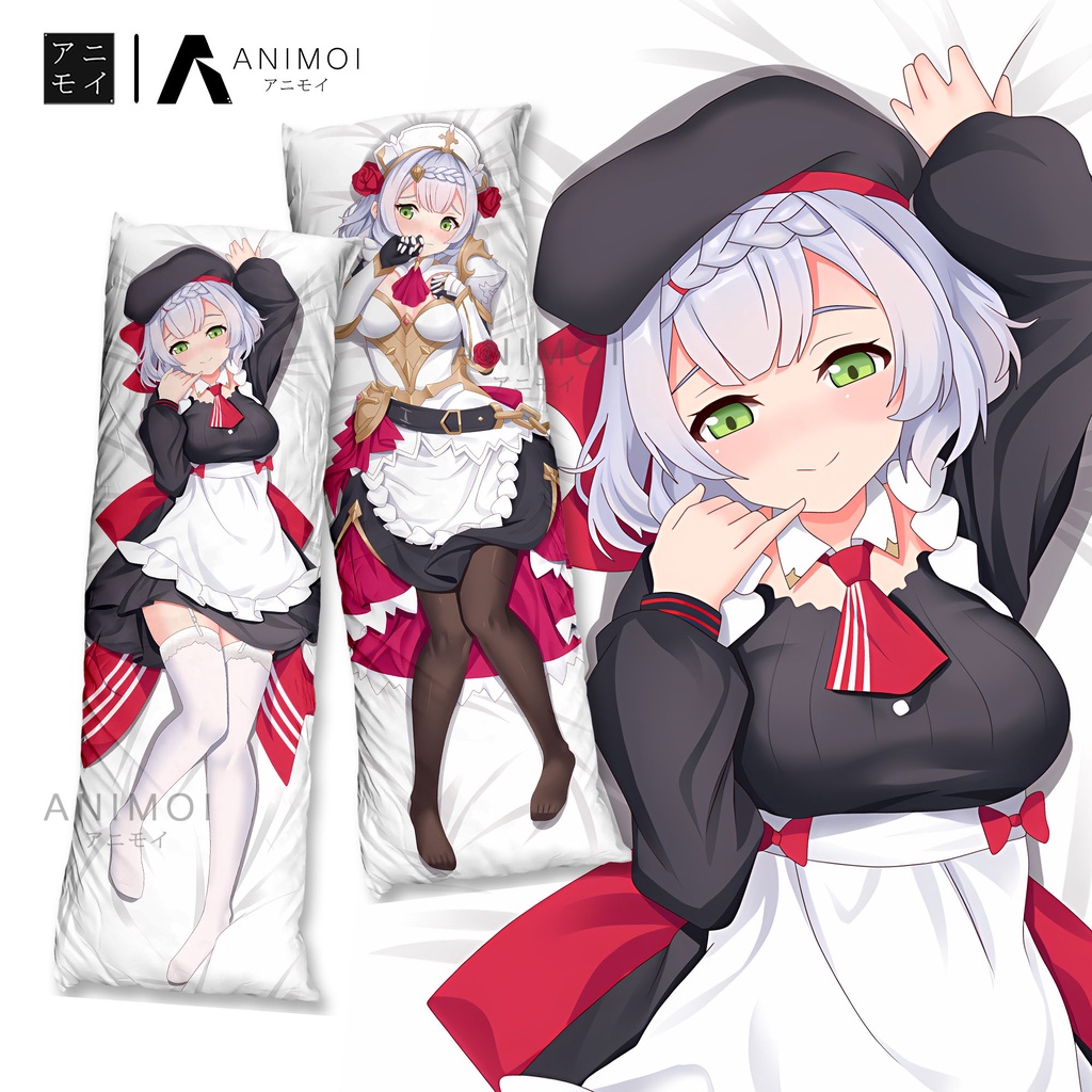 Sarung Bantal Dakimakura Noelle Genshin Impact || Anime Game