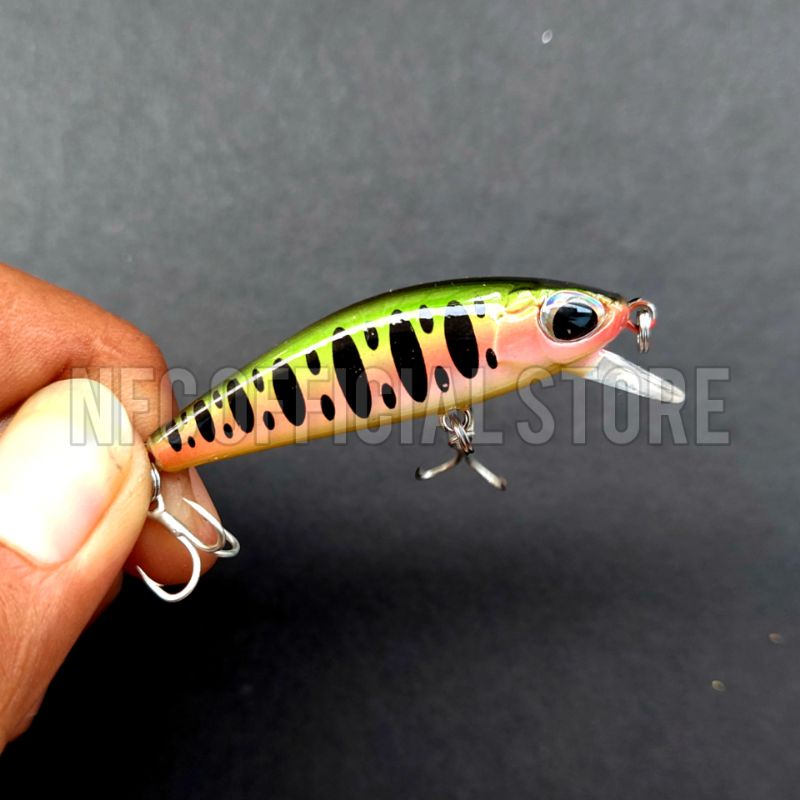 Lure minnow sinking 5,5 cm 6 gram HOOK 4X STRONG Replika Astuti Relix Nusantara