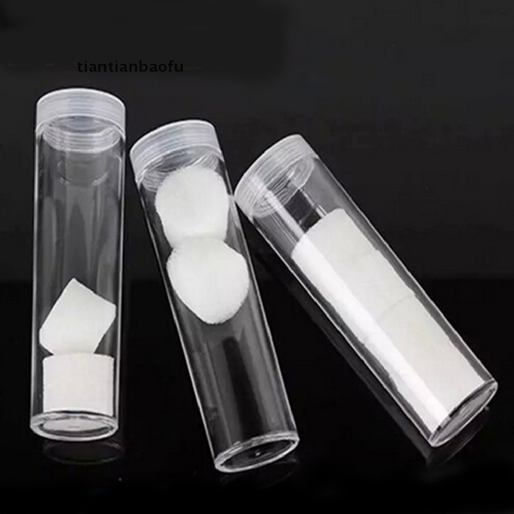 [tiantianbaofu] 1pcs 30mm Applied Clear Round Cases Coin Storage Protective Tube Holder Plastic Boutique