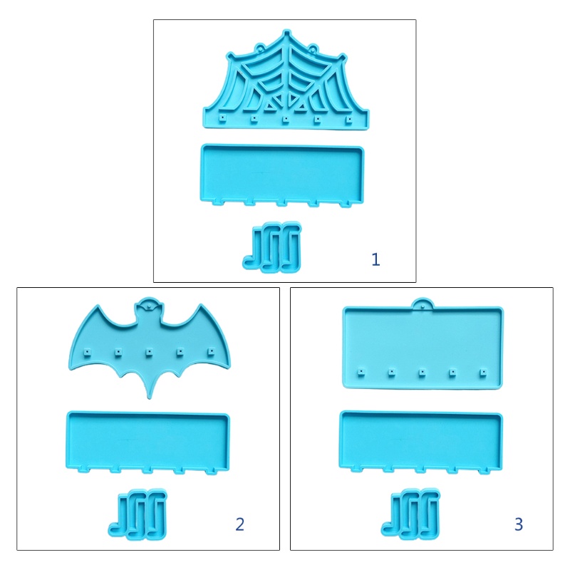 Siy 1 Set Cetakan Resin Epoksi Bahan Silikon Untuk Kerajinan Tangan Diy