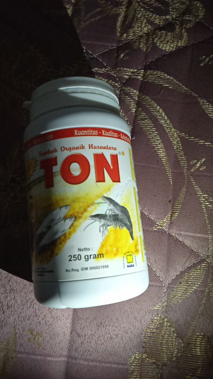 [ Nasa ] Ton Tambak Organik 250 Gr/ Pupuk Organik Vitamin Ikan Udang/ Stockist Nasa Tangerang