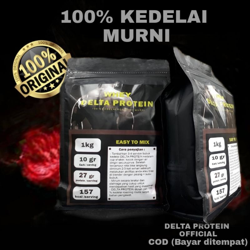 WHEY PROTEIN DELTA PROTEIN BUBUK KEDELAI PROTEIN 5 kg