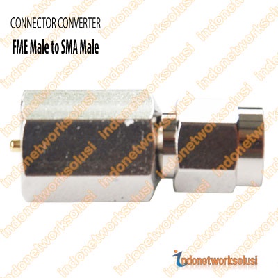 KONEKTOR CONNECTOR CONVERTER FME M (MALE) to SMA M (MALE)