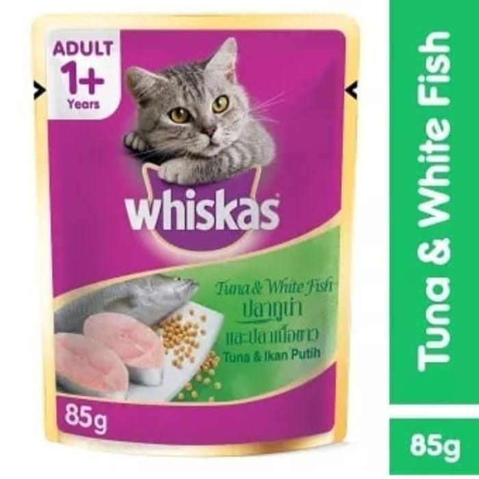 WHISKAS POUCH 85GR | MAKANAN KUCING / WEET FOOD / WHISKAS POUCH 85 GRAM