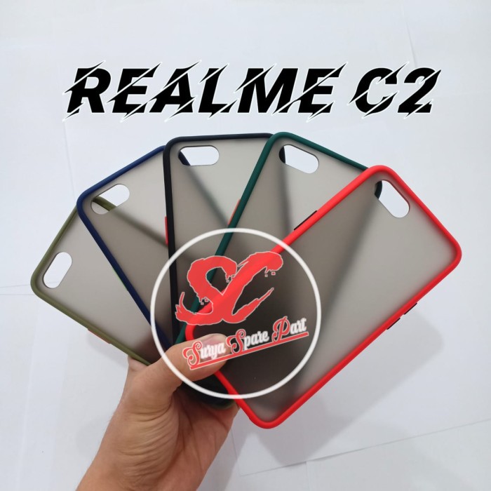 Case Realme C2 - Slim Case Fuze Dove Realme C2 A1k -  SC