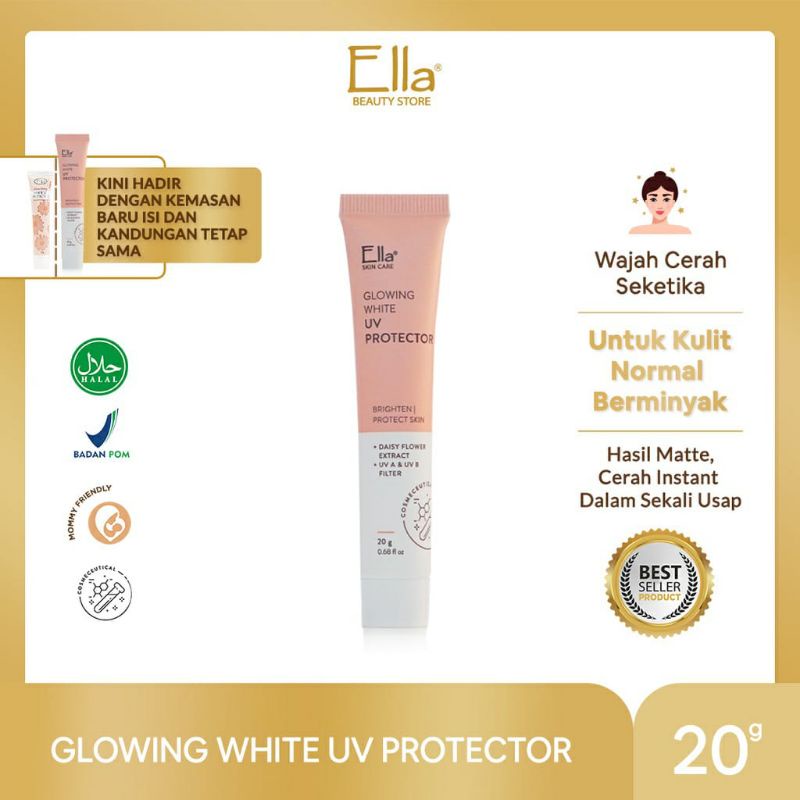 ELLA SKINCARE Day Cream Daisy White Protector/Krim Pagi spf 30