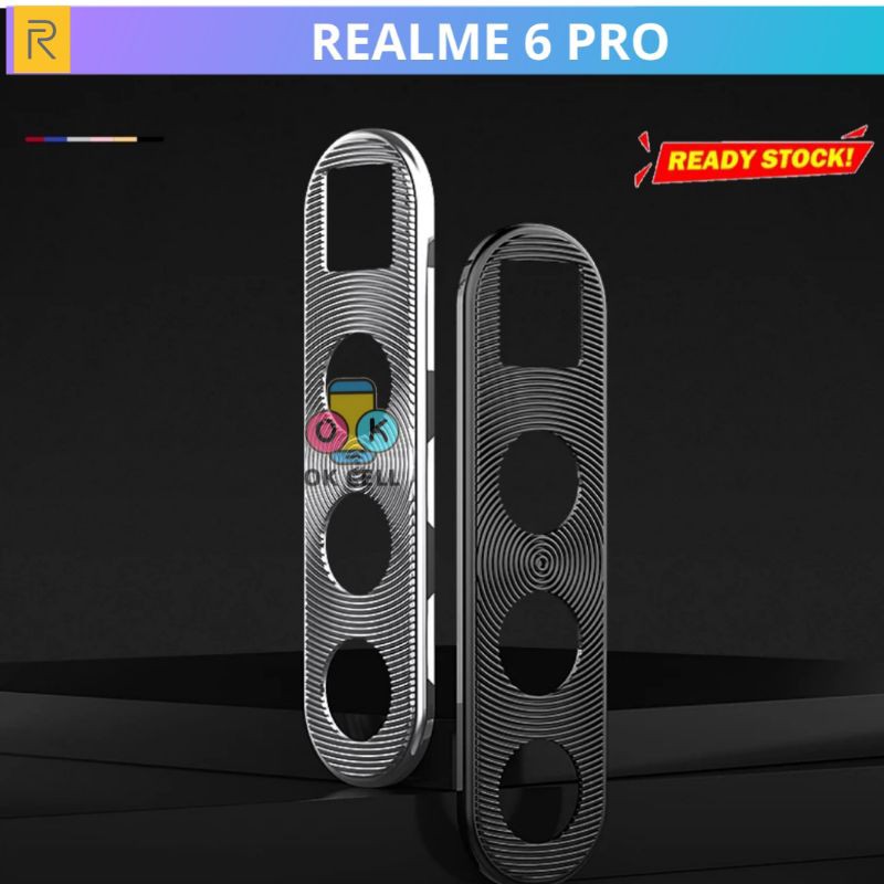 Ring Kamera Realme 6 Pro-Pelindung Lens Camera Belakang Realmi 6 Pro Cover Lensa Protector Premium