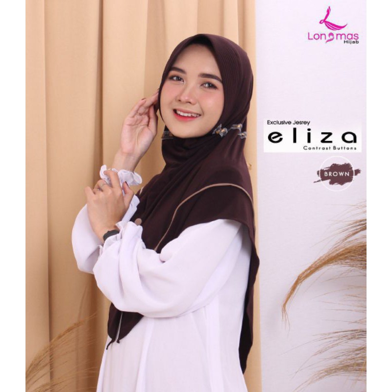 Jilbab Instan Eliza Longmas