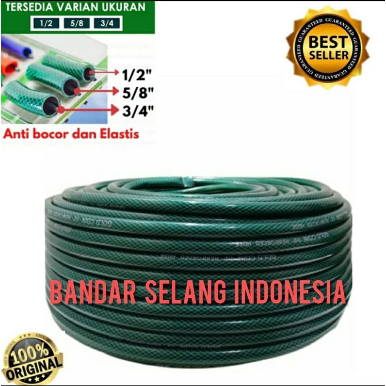 Selang Air 3/4" inch BRAVO/GOLDCOIN2 MM ANTI LUMUT HARGA PER METER